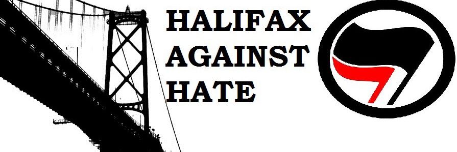 Liberalism leads to Fascism 🏴 HFX Against Hate 🚩 banner