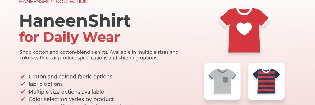 HaneenShirt banner