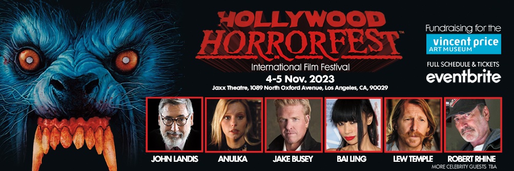 Hollywood Horrorfest banner