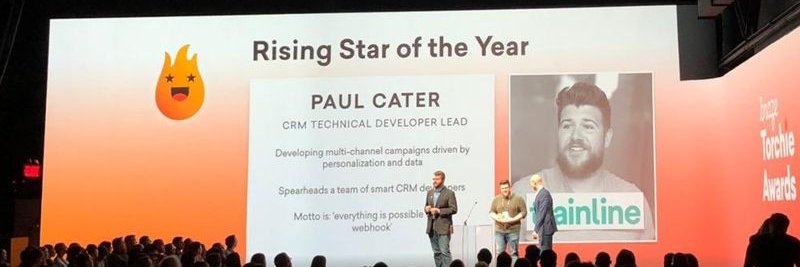 Paul Cater-Braze LTR 2019 rising star of the year banner