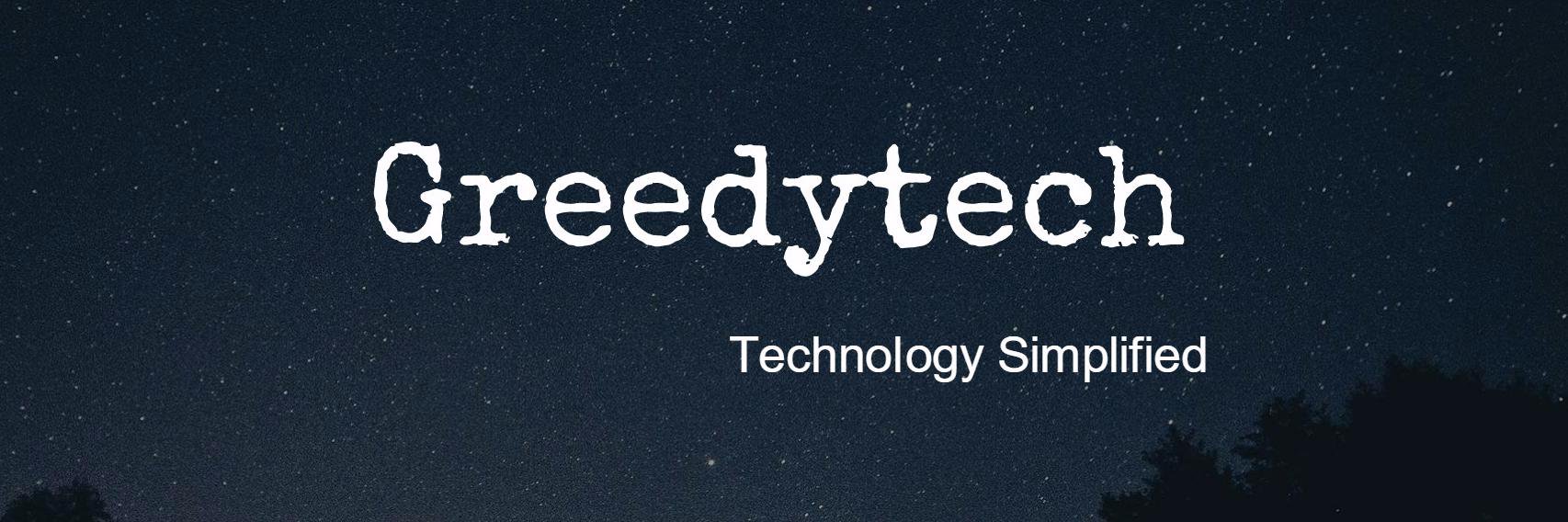 GreedyTech's profile banner image