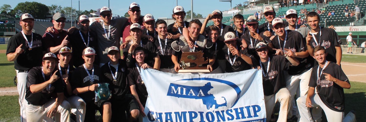 Groton-Dunstable Crusaders Baseball banner