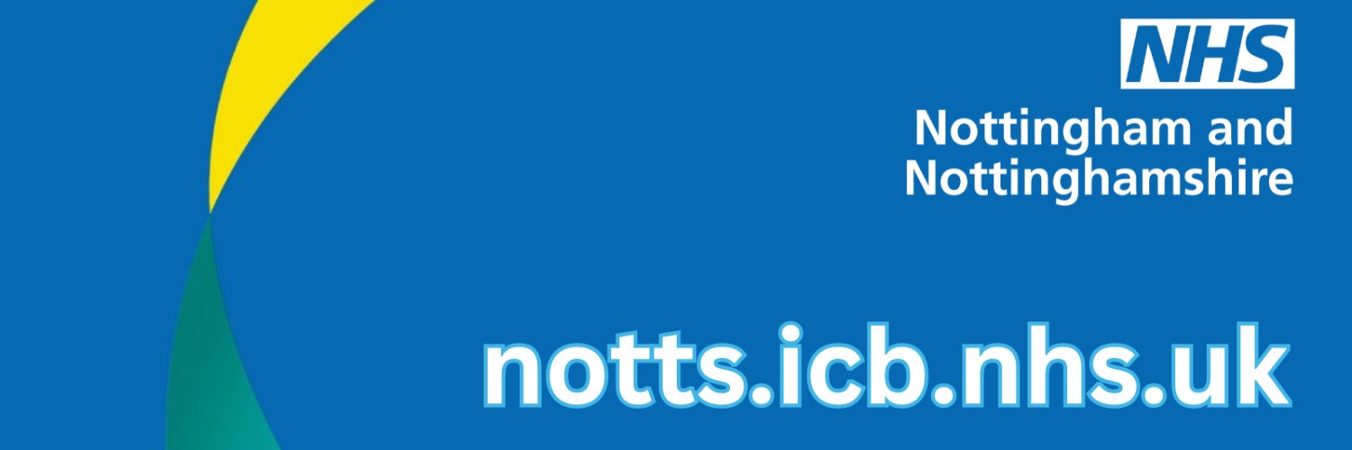 NHS Nottingham and Nottinghamshire's banner