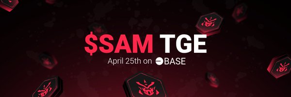 Samurai Starter - $SAM trading on Aerodrome! Profile Banner