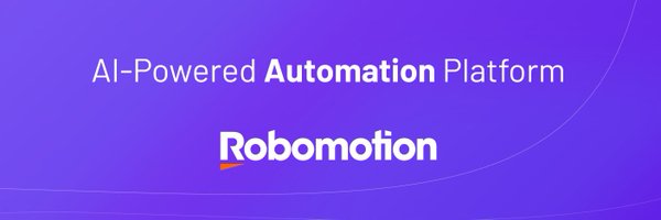robomotionio Profile Banner