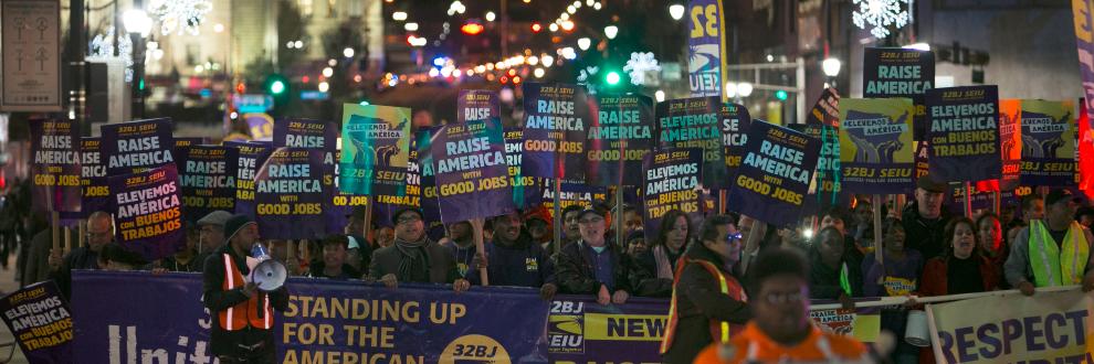32BJ SEIU - New Jersey District's banner