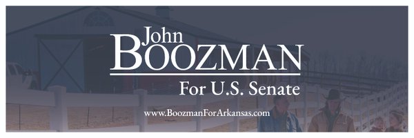 Boozman4AR Profile Banner