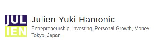 Julien Yuki Hamonic banner