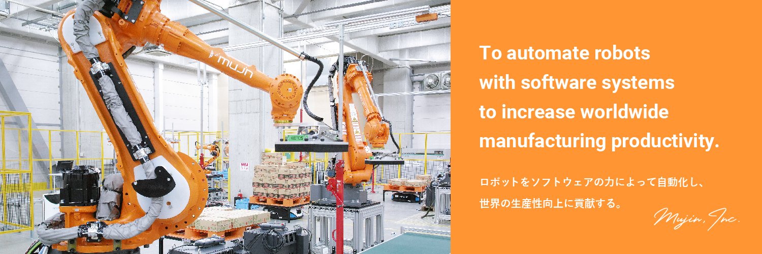 株式会社Mujin / Mujin, Inc. banner