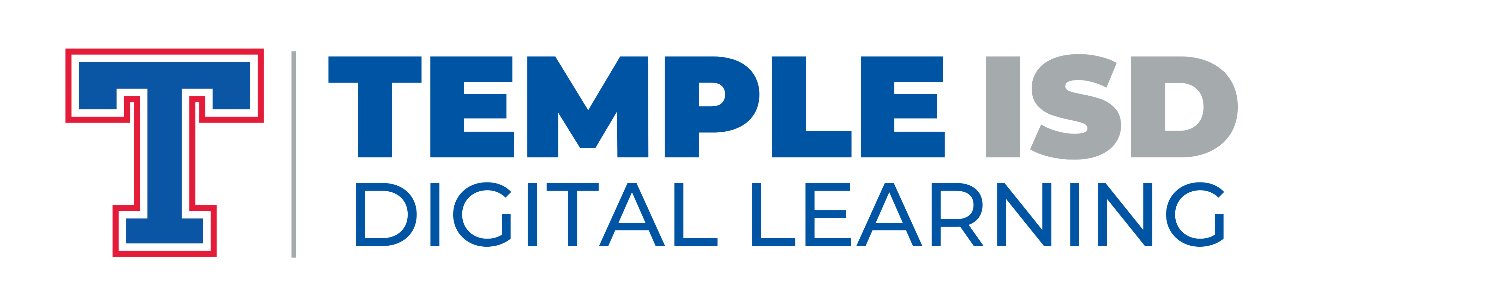 Temple ISD Digital Learning banner