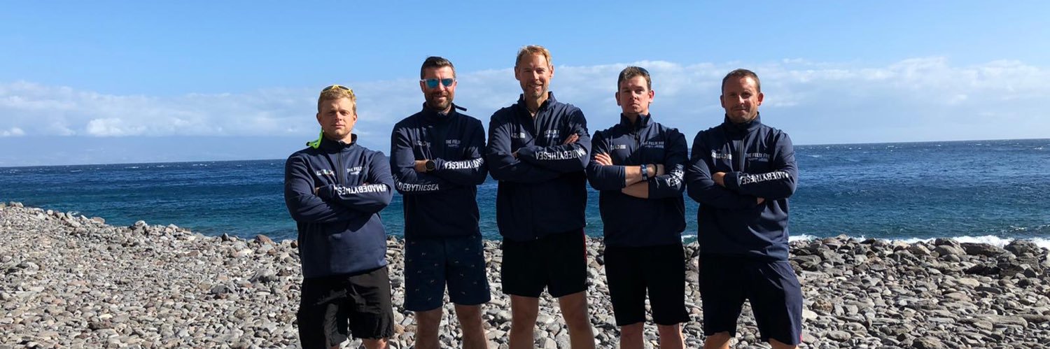 Felix 5 Atlantic row banner