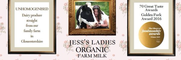 Jess's Ladies Organic Farm Milk Profile Banner