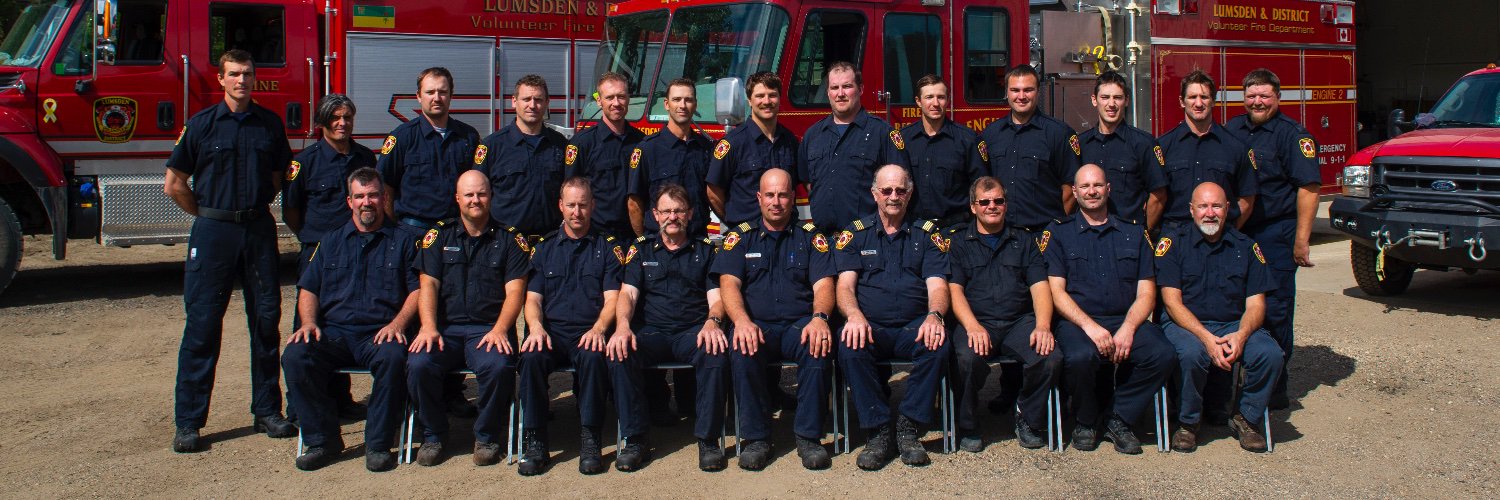 Lumsden Fire Dept's banner
