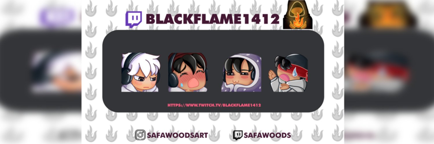 blackflame1412's profile banner image