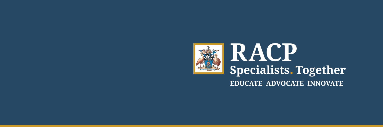 The Royal Australasian College of Physicians's banner