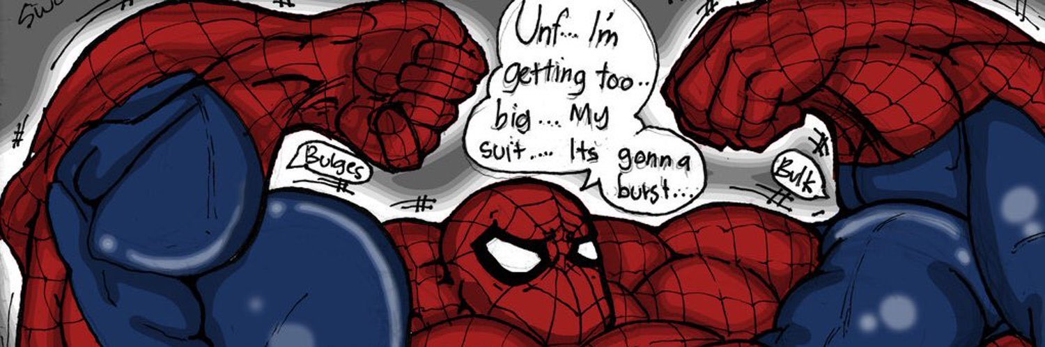 huge spiderman's banner