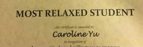 Caroline Yu Profile Banner