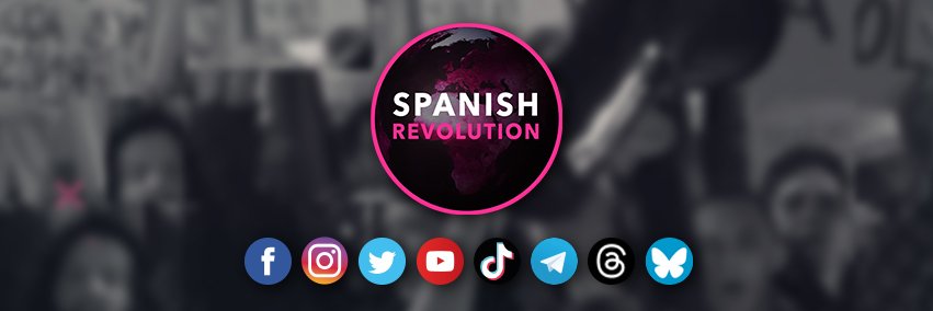 Spanish Revolution's banner