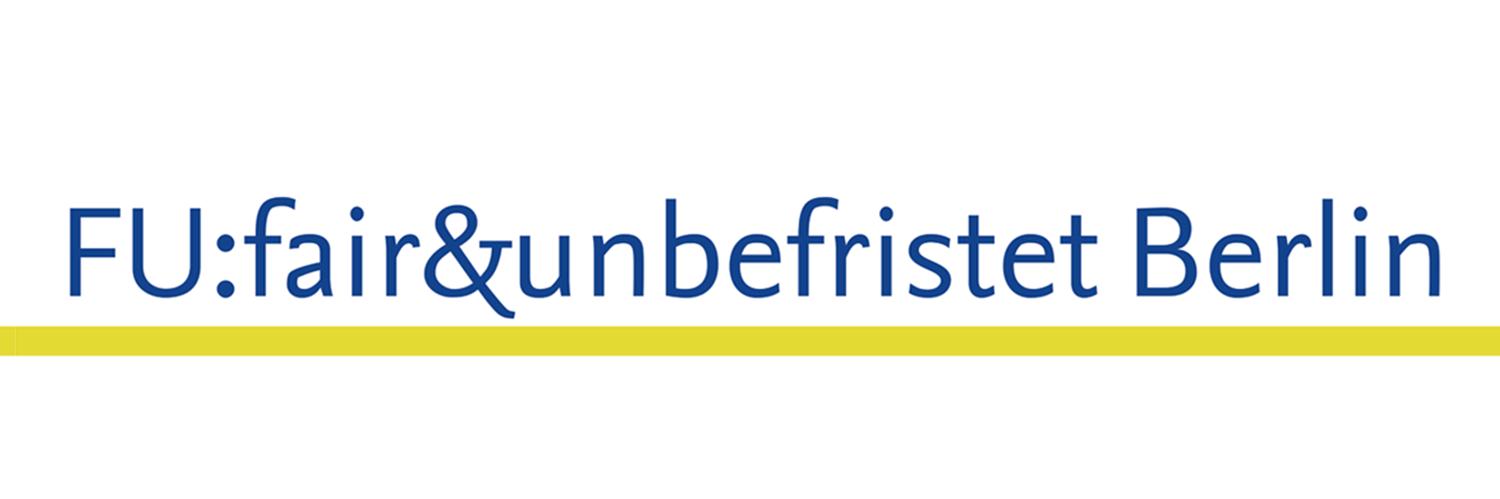 FU:fair&unbefristet Berlin banner