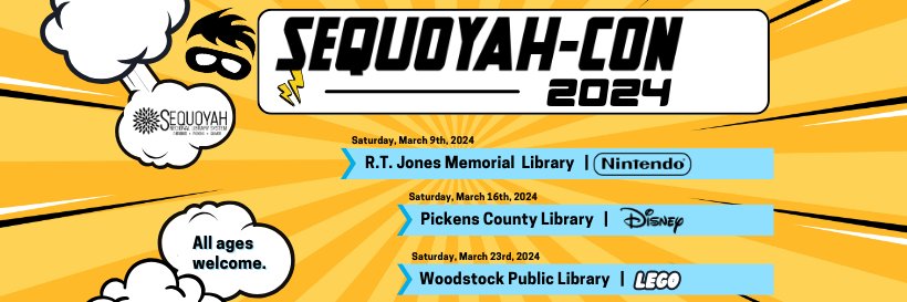Sequoyah Regional Library System banner