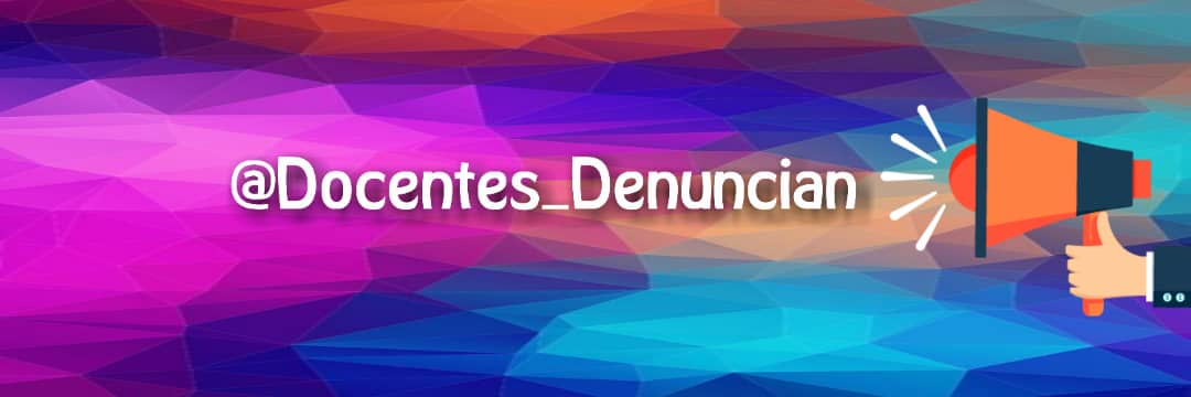 @Docentes_Denuncian banner