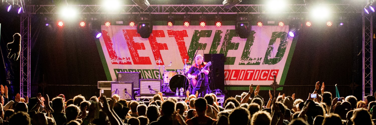 Glastonbury Left Field's banner