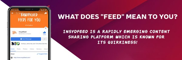 insydfeed Profile Banner