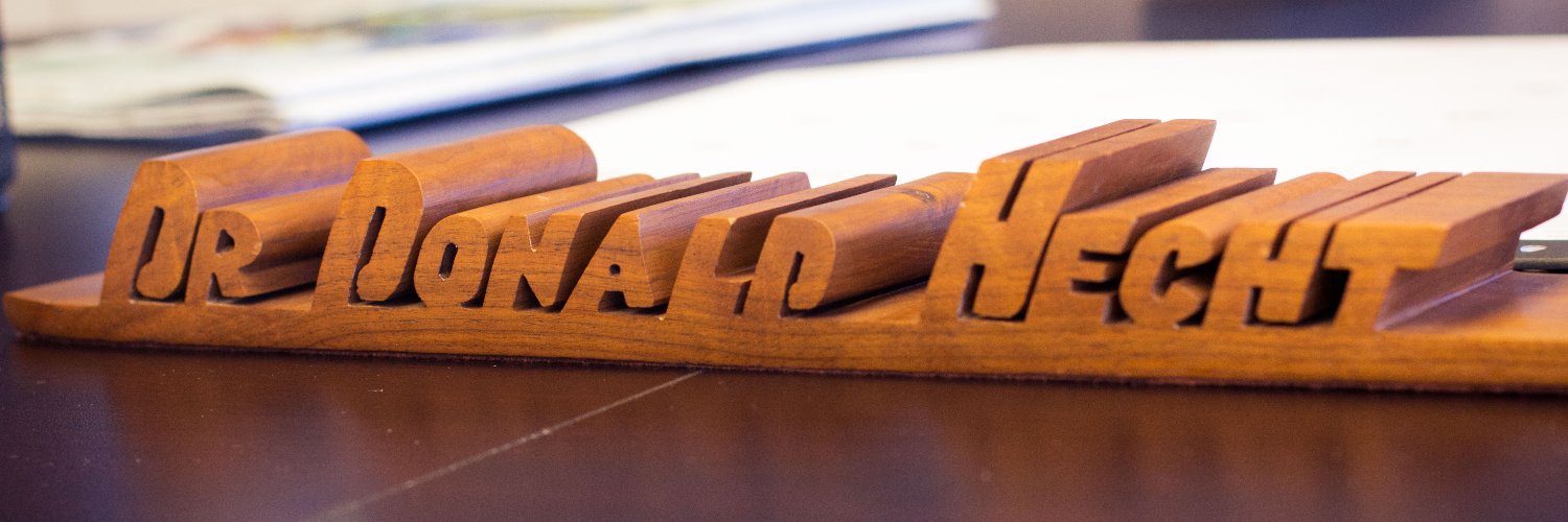 Dr. Donald Hecht banner