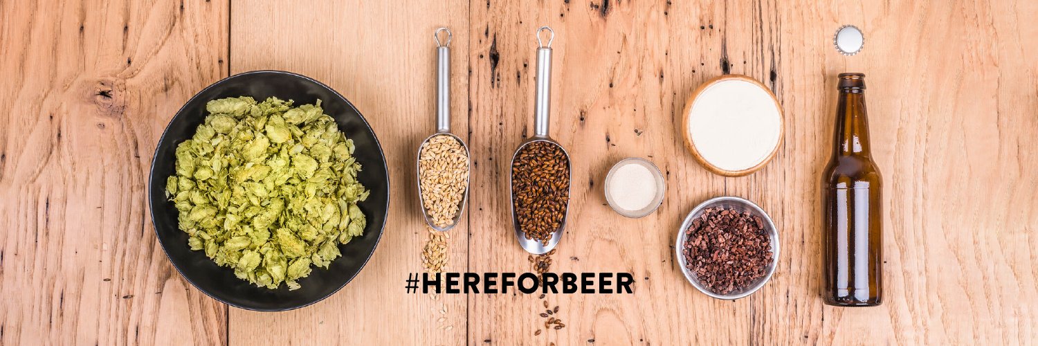 HereForBeer banner