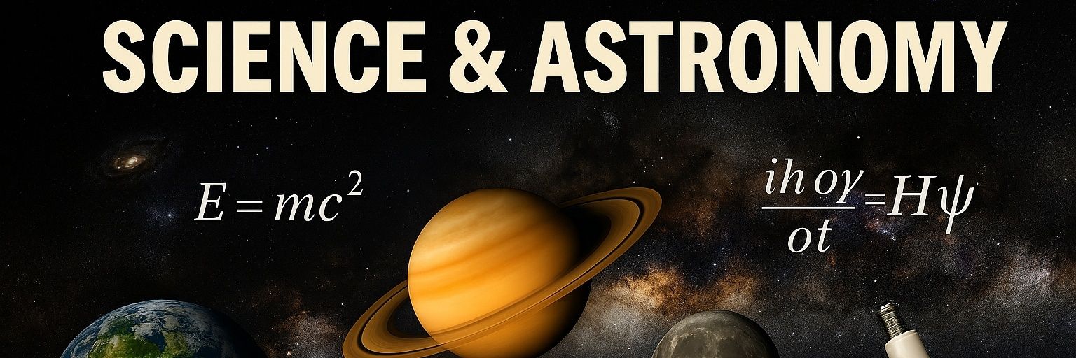 Science & Astronomy banner