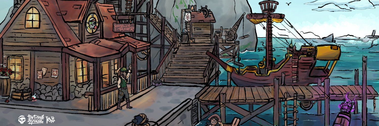 The Pirate Armada's banner