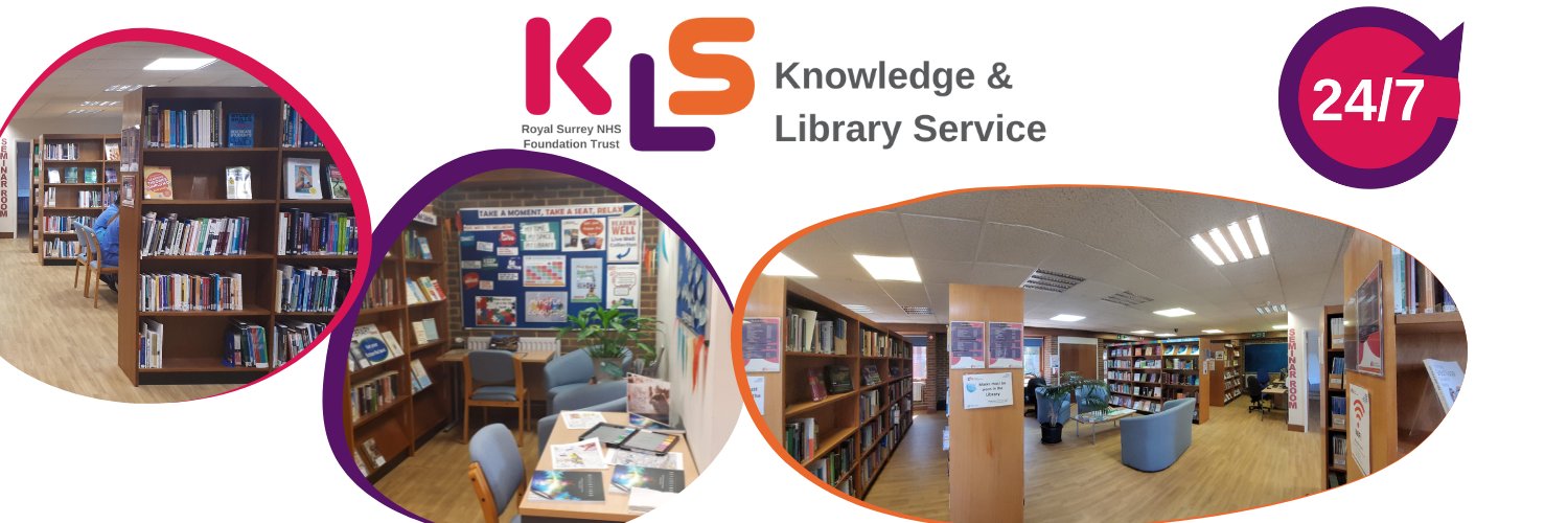 Royal Surrey Knowledge & Library Service banner