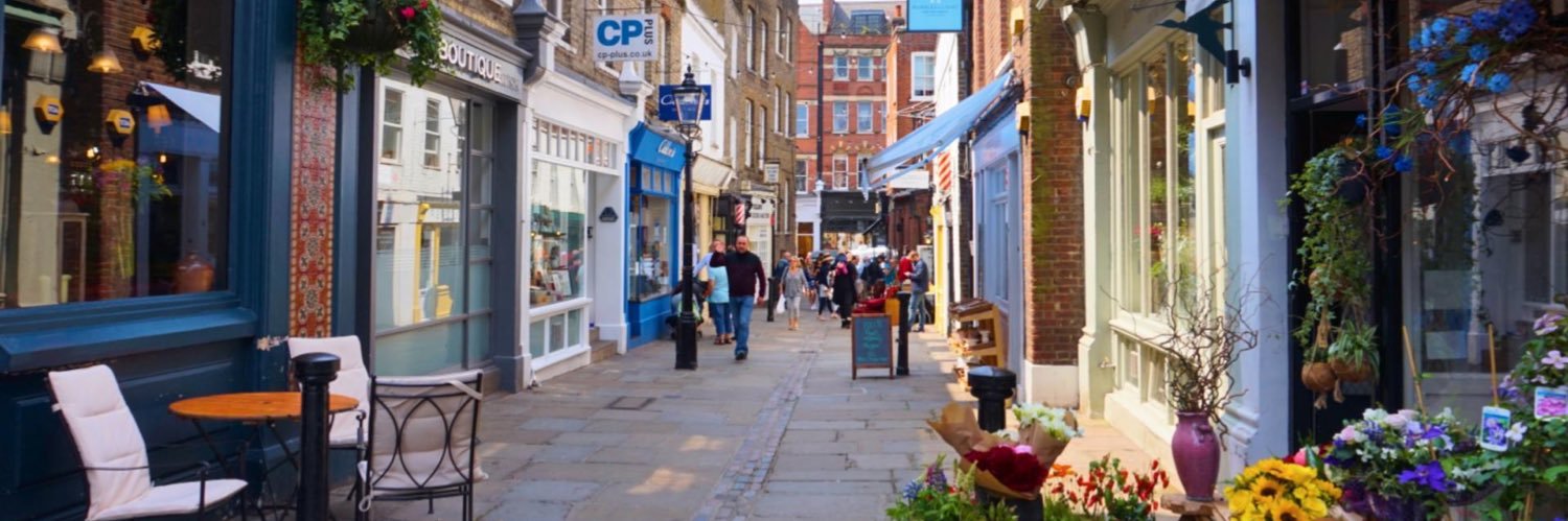 Hampstead High St banner