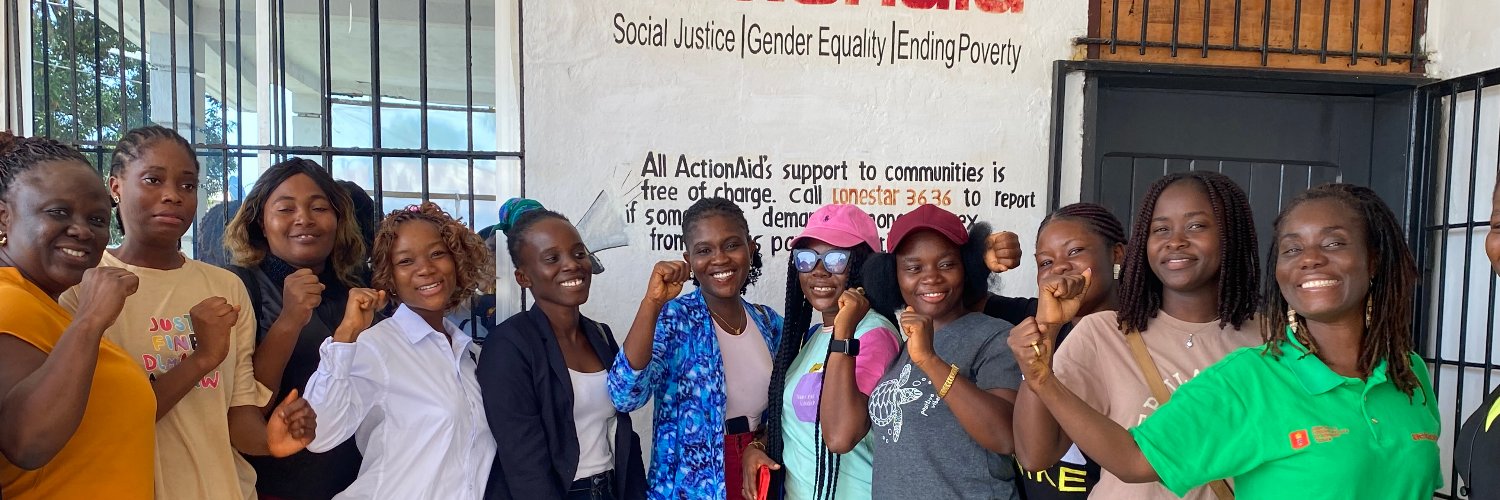 ActionAid Liberia banner