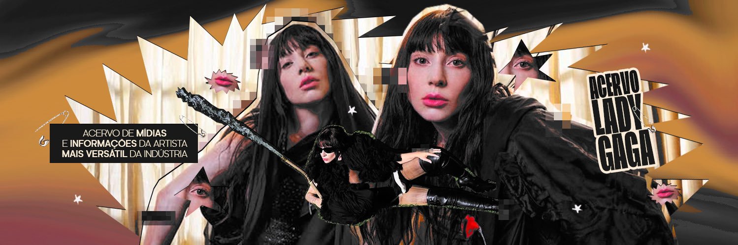 acervo lady gaga's banner