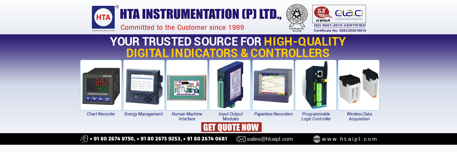 HTA Instrumentation Pvt Ltd banner