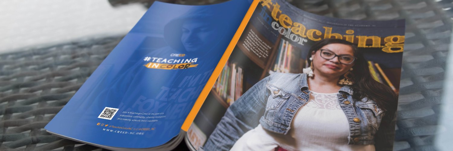 #TeachingInColor banner