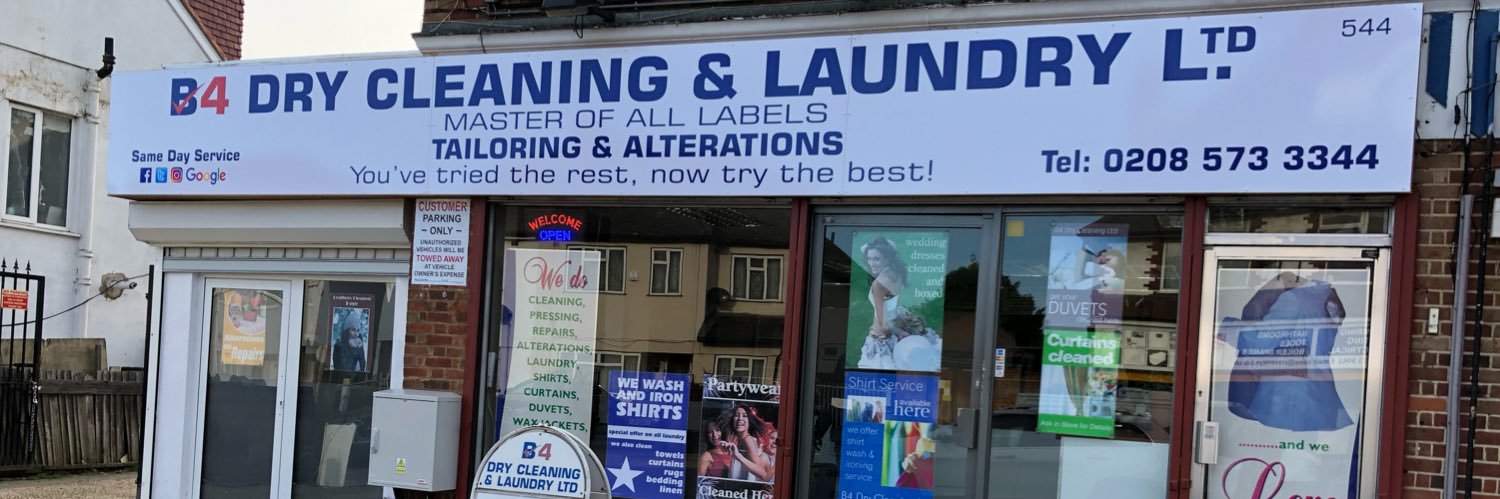 B4Drycleaning's profile banner image