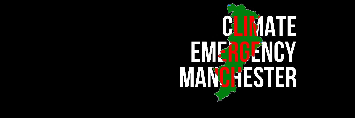 Climate Emergency Manchester banner