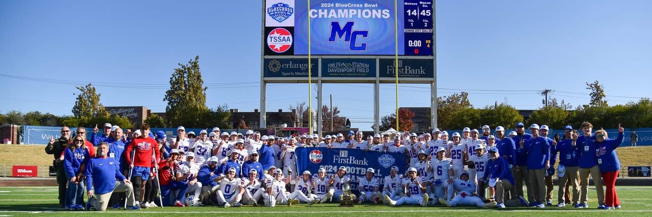 Macon Co. Football banner