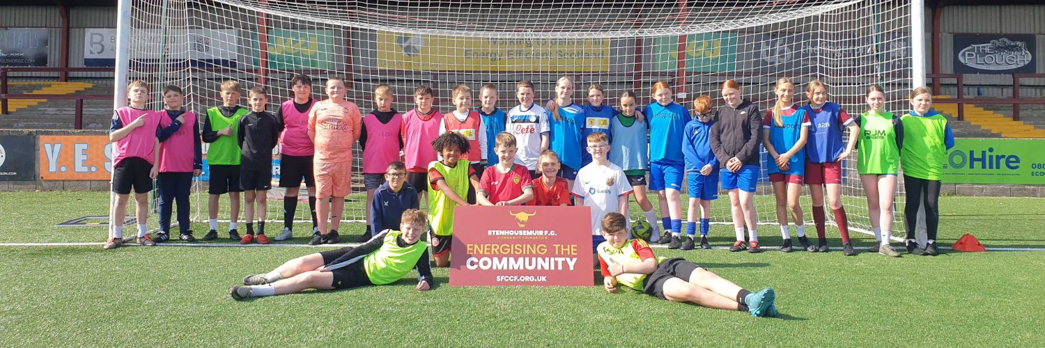 Stenhousemuir FC Community Foundation's banner