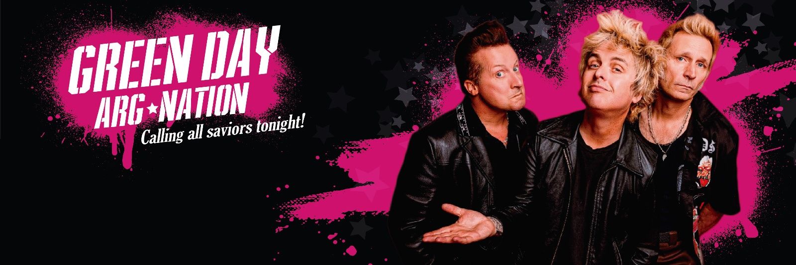 Green Day Argentina banner