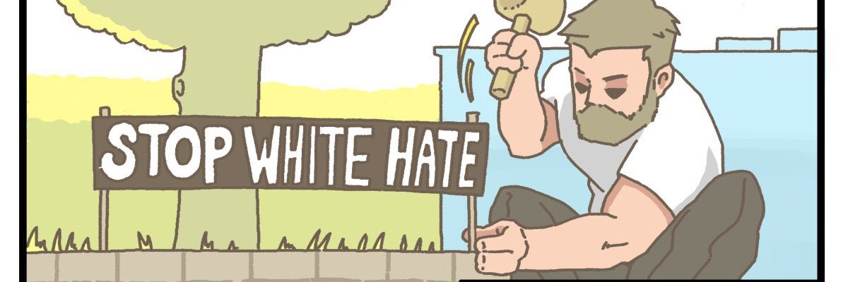 Angry Christian banner