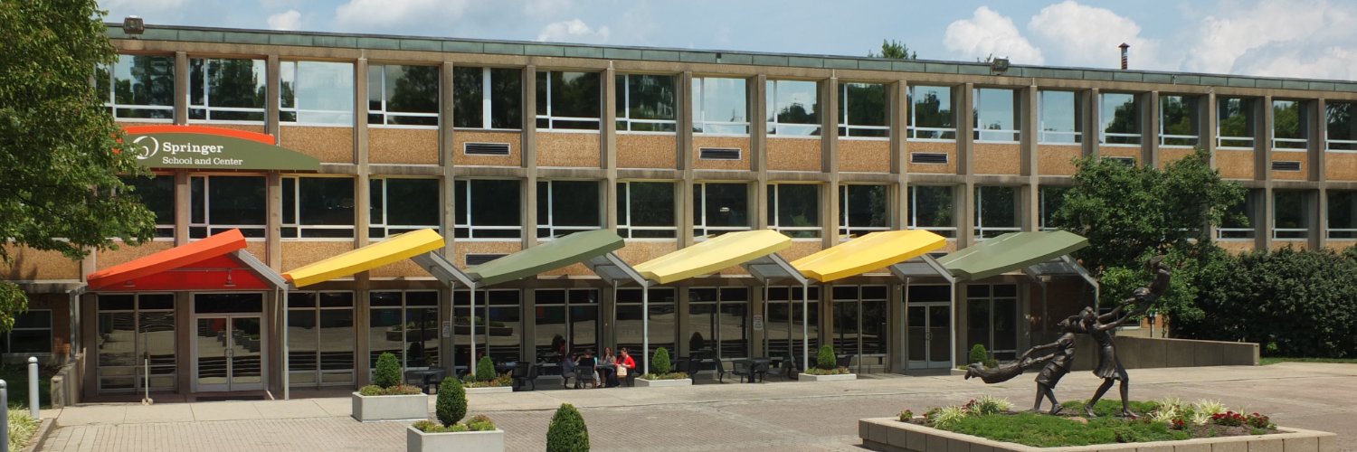 Springer School and Center banner