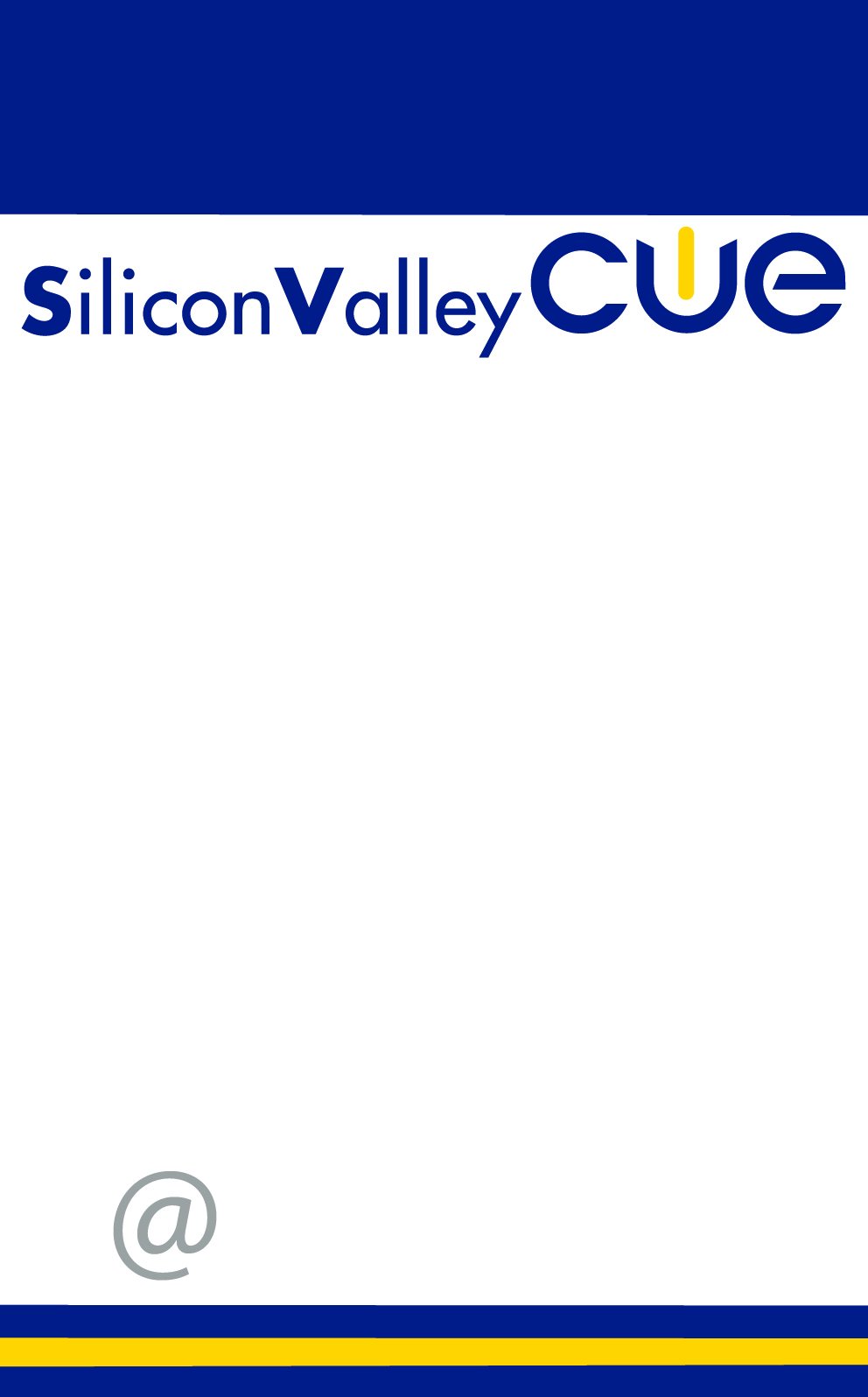 Silicon Valley CUE banner