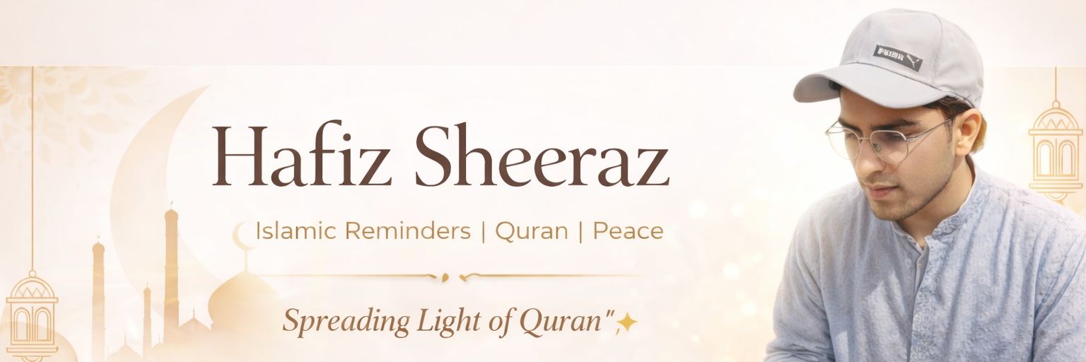 Hafiz Sheeraz banner