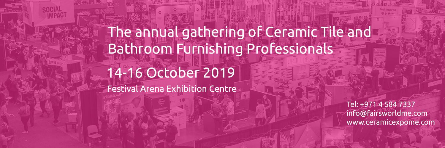 Ceramic Expo Middle East banner