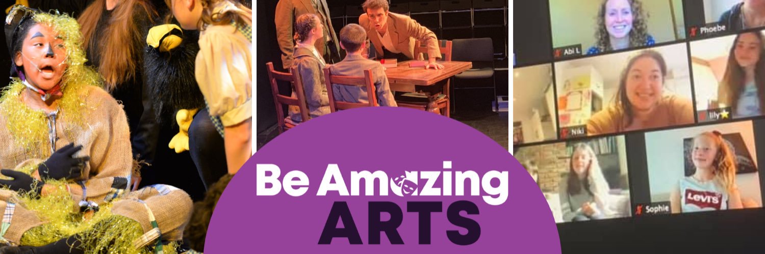Be Amazing Arts banner
