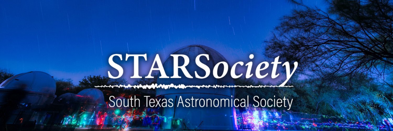 South Texas Astronomical Society banner