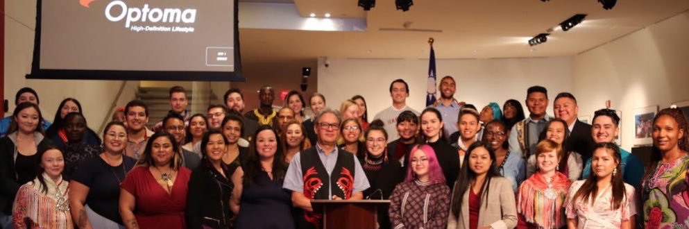 UN Global Indigenous Youth Caucus (GIYC) banner